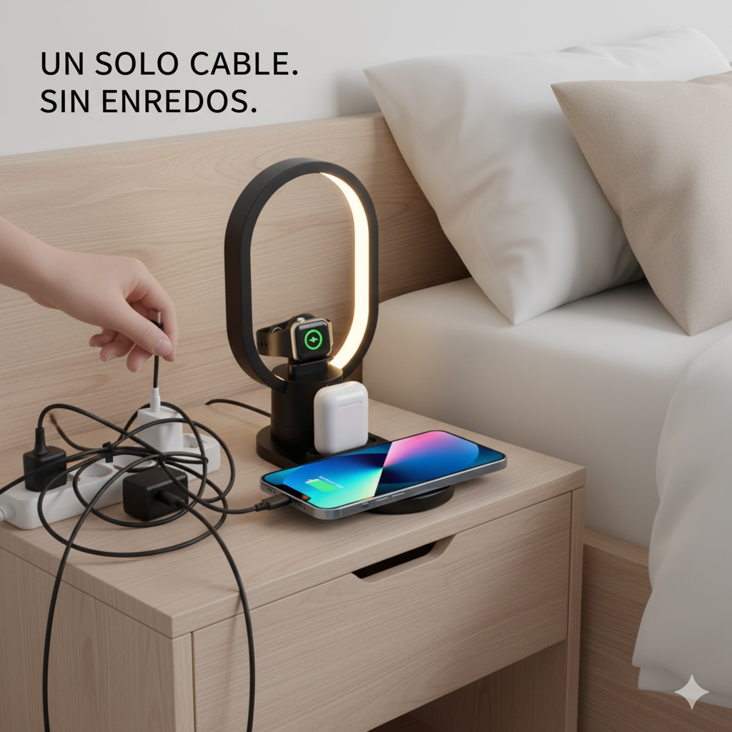PowerDock 4 | Carga 4 En 1