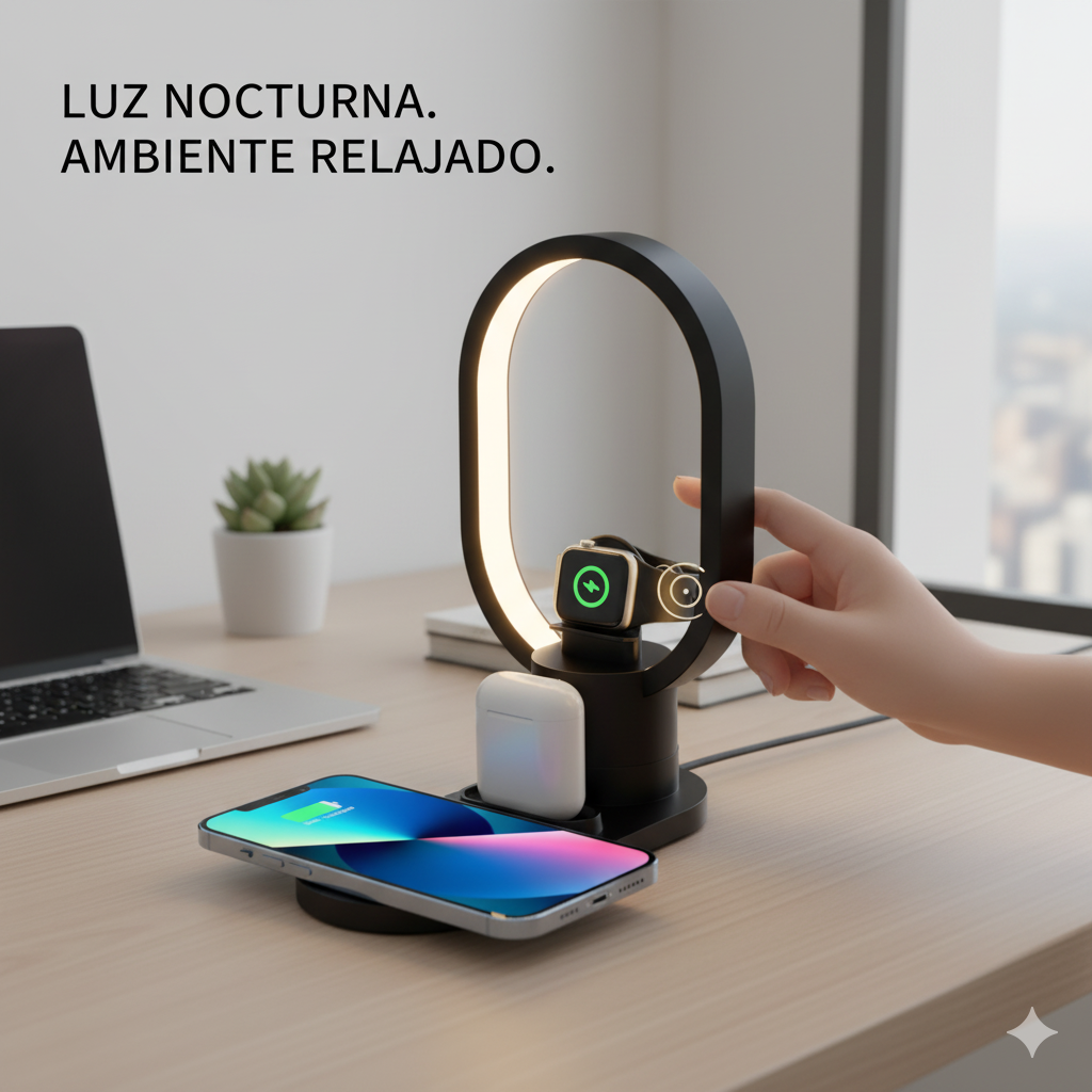 PowerDock 4 | Carga 4 En 1