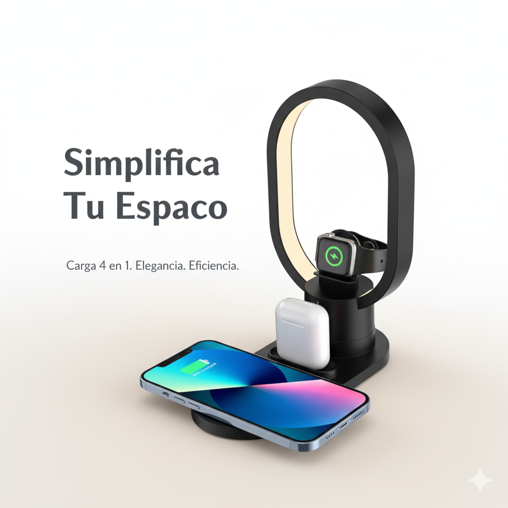 PowerDock 4 | Carga 4 En 1