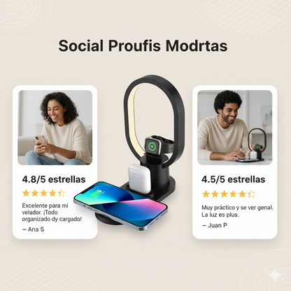 PowerDock 4 | Carga 4 En 1